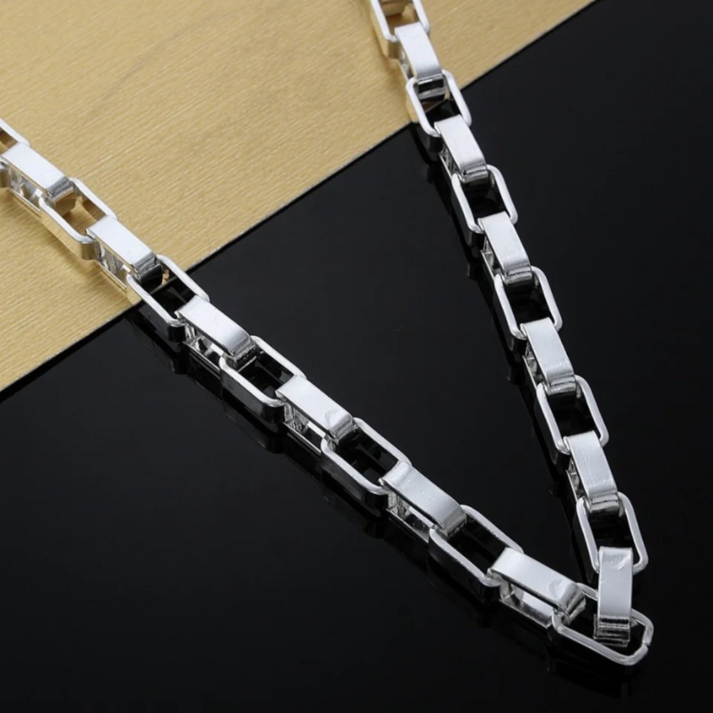 NWT 925 STERLING SILVER BRACELET And NECKLACE SET - Picture 3 of 6